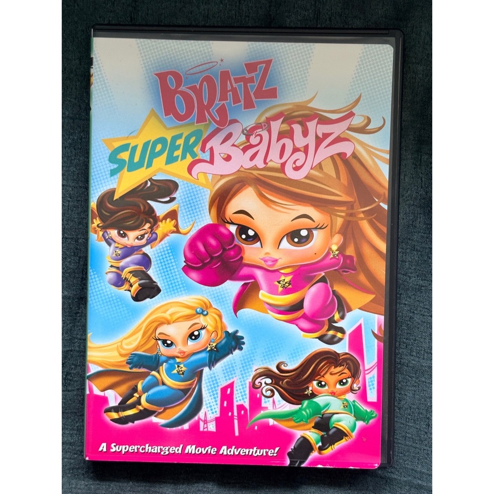 Bratz Super Babyz DVD 2007 Lionsgate Animated Movie Widescreen MGA Entertainment